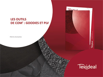 Notice d'utilisation des goodies Terideal